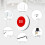 2X Tuya  ZigBee SOS Button Sensor Alarm Elderly Children Alarm Emergency Help  Tuya  Life Remote Control 4