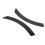 4Pcs Car Front  Side Vent Sticker Cover EVO Style for  Lancer 2008-2015 3