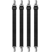 Elastische Spanngurtclips für vielseitige Matratzenbefestigungen, hochwertige, verstellbare Spannbettlakenhalter aus Polyester mit robusten