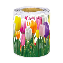 1 Rol Tulp Bloemenrand Rand 65,6ft Bloemen Bulletin Rand voor School Klas Schoolbord Krijtbord Decoratie