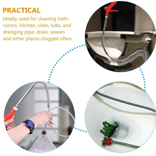 Efficient Design Tool For Easy Maneuverability, Bendable Sink Cleaning Hook 2