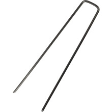 Multi-Purpose U Shaped Ground Anchors, Heavy-Duty Garden Stakes, Carbon Steel For Securing Landscape Fabrics And Pipes
