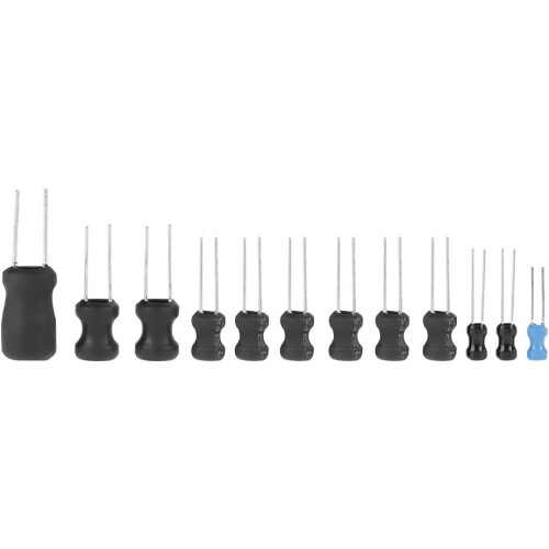 Assortiment d'inductances de choc, votre solution électronique complète. Inductances compactes pour un encombrement optimisé. Structure de broches 1