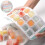 Bpa Free Ice Cube Trays, Flexible Silicone Molds With Stackable Lids For Space-saving Refrigerator Storage 6