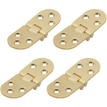 180 Degree Hinges, Durable Zinc Alloy Construction, Quiet Slow-Close Mechanism, Suitable For Furniture, Computer Tables & More, 7.9Cm X 2.9Cm