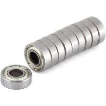Høyeffektive metallskjermede kulelager, premium karbonstål 8 x 19 x 6 mm miniatyrlagre for biler, skip og husholdningsapparater
