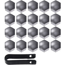 Tapa de tornillo para cubo de rueda de coche fiable, material plástico que garantiza durabilidad, compatibilidad con tornillos antirrobo para un