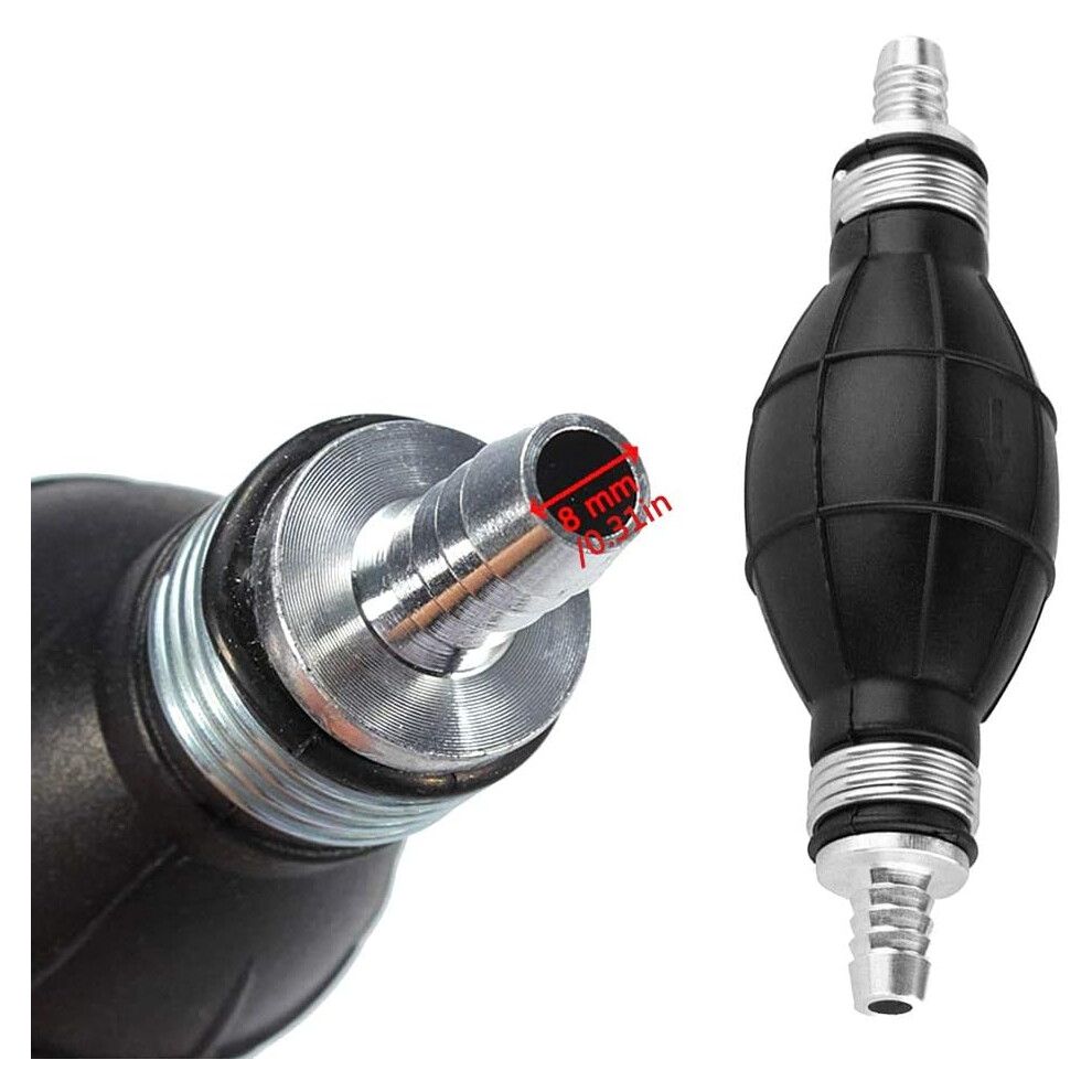 Efficient Fuel Line Pump Ball, Vacuum Fueling Line For Smooth Operation, Rubber Fuel Transfer Tool, Hand Primer Pump Quick & Reliable For Marine Boat 9169997007025