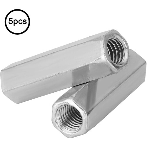 Hex Coupling Nut For Home Office Communication, Corrosion Resistant Rod Coupling Nuts High Quality Material, Threaded Fasteners For Ship Assembly 2