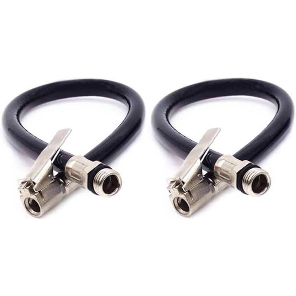Zinc Alloy Locking Air Chuck, Tire Inflate Dual Uses For Pressure Gauge Testing And Tire Inflating, Wide Application For Bicycles Motorcycles Cars 9128293924498