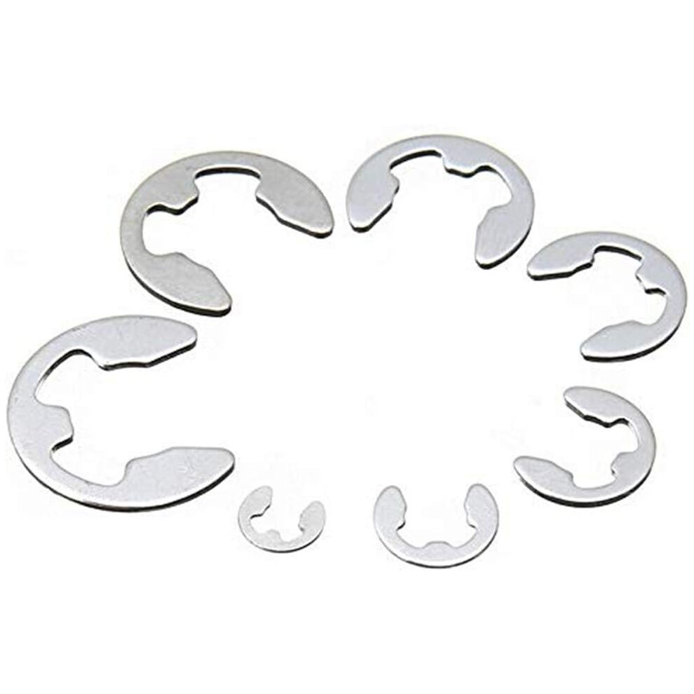 High-Quality Stainless Steel Retaining Ring, Heat-Treated 304 Stainless Steel External Circlip For Enhanced Tensile Strength, Rust Resistance In 9169997036865