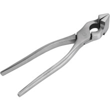 Alicates aplanadores para trabajos en cuero, pinza de presión plegable y ajustable, herramientas para bordes de cuero hechas a mano, ideales para la