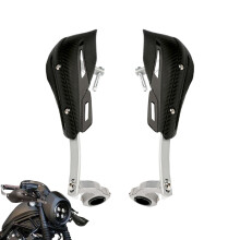 Motorcycle Handguards Aluminum Brake Lever Protection for 2228mm Handlebars Long Touring
