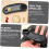 Removable Stroller Snack Tray With Drink Holder For Easy Installation Durable Safe Design Compatible With Strollers 3