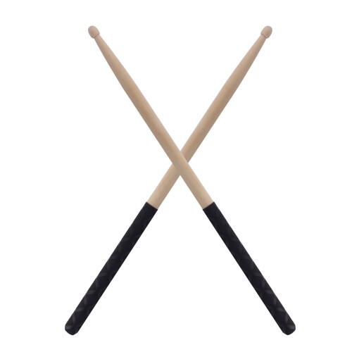 High-Quality 5A Maple Wood Drumsticks Anti-Slip Triangular Tip 1-Pair 2