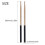 High-Quality 5A Maple Wood Drumsticks Anti-Slip Triangular Tip 1-Pair 5