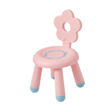 Kids Chair Small Bench With Wide Backrest Thickened Seat For 18 Years Old Pink Low Stool For Patio Study School