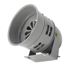 Industrieller Alarm-Gong 120 dB 40 W Grau Gusseisen Feuerhorn, AC220V