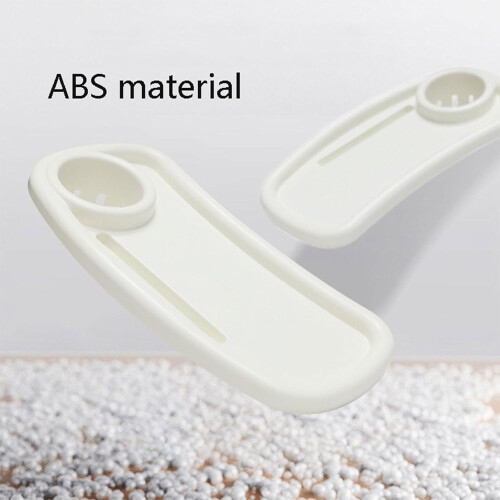 Multifunctional Child Snack Tray For Strollers, Enhanced Capacity, Secure Attachment, TravelReady, White 2