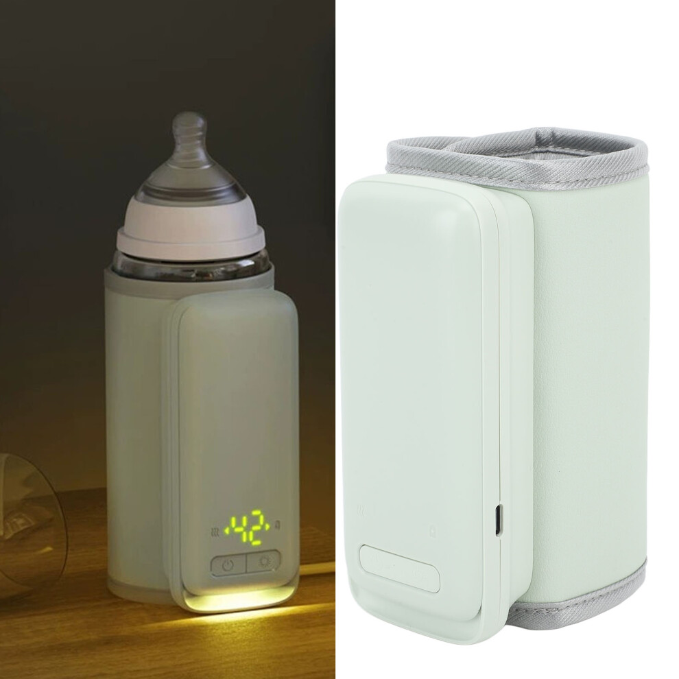 Wireless Baby Bottle Warmer 8000mAh USB Portable Fast Heating