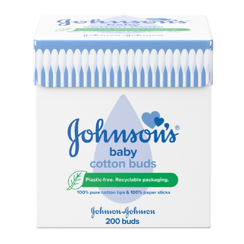 Johnson & Johnson Safety Cotton Buds (Pack Of 200)