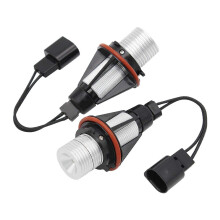 LED Angel Eyes No Error 2Pcs Halo Headlights for BMW 12V White Blue Red for E39 E60 E61 E63 E83 E87 X5 M5 DRL Fog Lamp