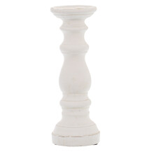 Hill Interiors Ceramic Column Candle Holder