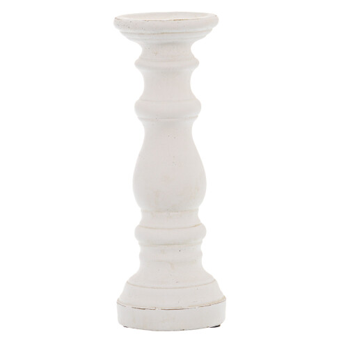 Hill Interiors Ceramic Column Candle Holder