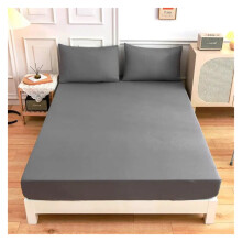Fitted Sheet 3Piece Set, 90x200/200x220 cm, 30 cm Pocket Depth, Elastic, Color 10, Double Bed Linen