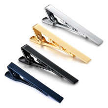 Elegant designede slipsenåle til mænd, glat overflade med udsøgt håndværk og elegant finish, slipsenåle i kobber af høj kvalitet til formel og