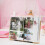 Foldable Reading Rest Portable Bamboo Stand Elegant Decor Addition Stable Music Support Versatile Document Holder Ergonomic Book Display 3