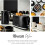 Swan Swan Wave Black Kettle Toaster & Microwave Set 5