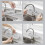 Pull Out Cleaning Supply Organizer, Foldable Corner Shower Caddy For Kitchen, Bathroom Sink Area (Adjustable, Super Drainage Speed) 5