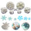 Plastic Cookie Molds, Embossing Tools With Spring Mechanism For Consistent Snowflake Patterns On Christmas Cakes 1