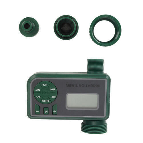 Programmable Sprinkler Timer Outdoor with Digital Display, Automatic Irrigation Controller with Rain Delay Leak Proof Structure Rotating Inlet Joint f 2