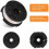 High-Quality Trimmer Line for Black And Decker, Auto Feed System Compatible, Durable Polyamide Nylon Thread, Robust Material For Efficient Cuts, Repla 3