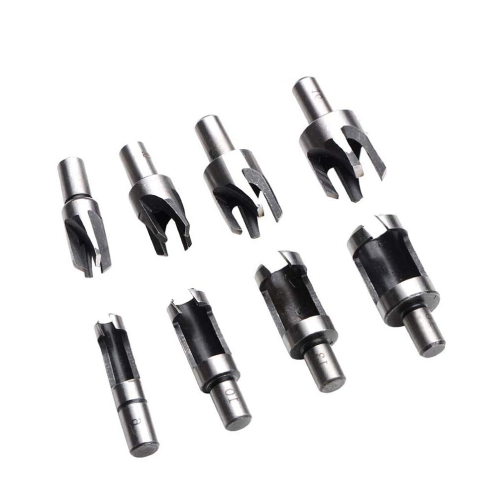 Innovative Dowel Maker Cutting Tools, Professional Wood Plug Cutter Set With Carbon Steel Material, Taper Claw Type For Seamless Countersunk Hole 9004841709543