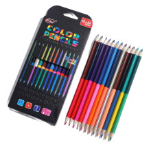 Painting Tools, Multicolor Combination For Dynamic Artistry, Good Quality Wood Ensuring Durability, Writing Pencils For Everyday Creativity, 24