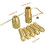 Επανάσταση στην εμπειρία τρυπήματος: Σετ ορειχάλκινων κολάρων για περιστροφικά 4