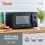 Swan Swan Wave Black Kettle Toaster & Microwave Set 4