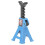 4Pcs Mini Jack Stand 1/24 Scale Blue 21x21x36-53mm 4