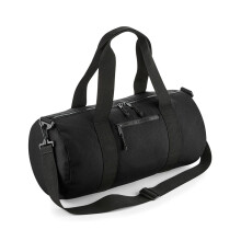 (One Size, Black) BagBase Recycled Barrel Bag
