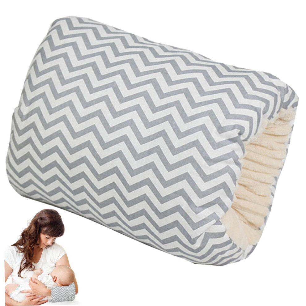 Breastfeeding Pillows Cotton Nursing Arm Pillow SkinFriendly Feeding Pillow Stripe Mini Arm For Bottle Feeding