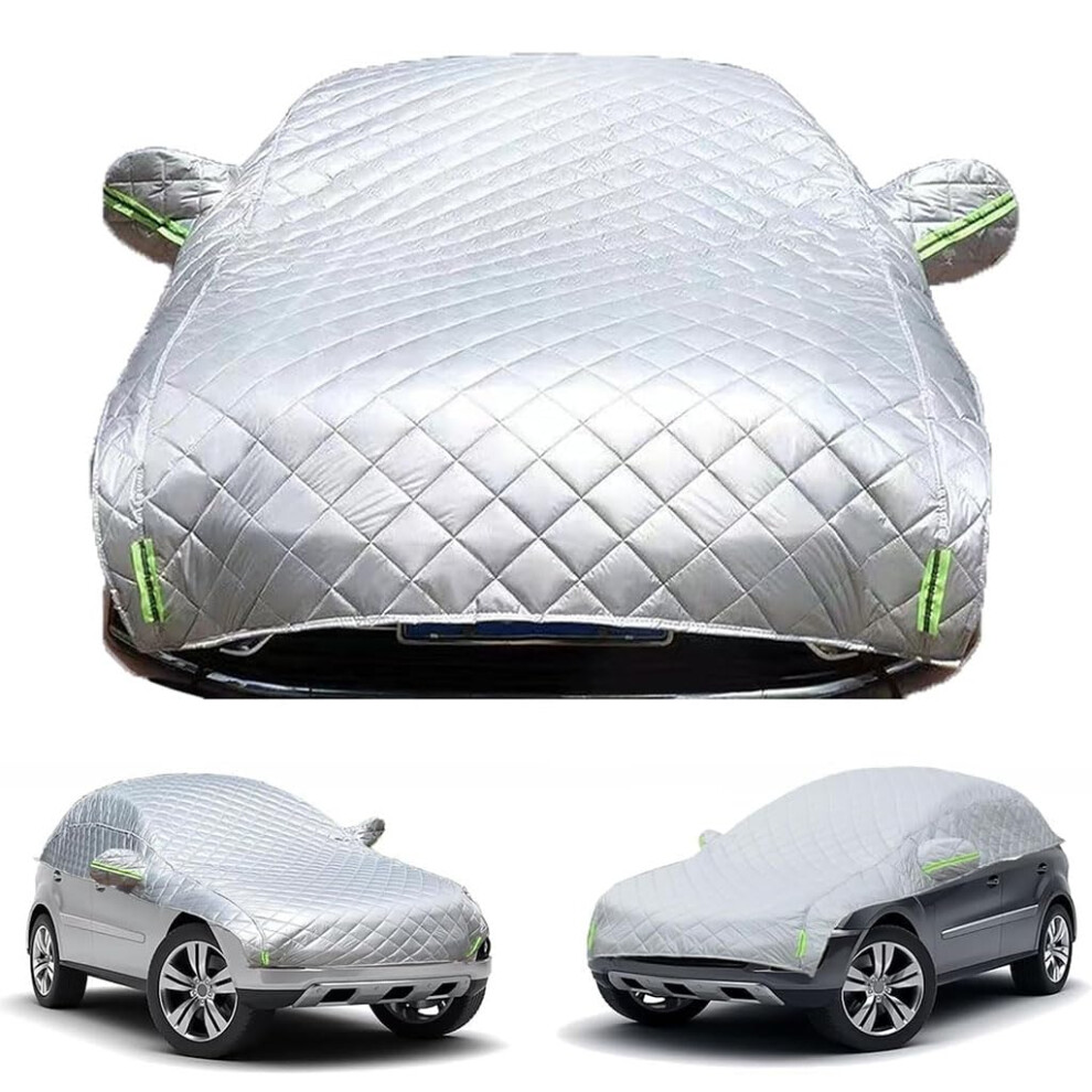 Half Car Cover For Acura Tlx 20152017, Thick Waterproof Snow Protection, Custom Fit With Safety Strips 9199774977869