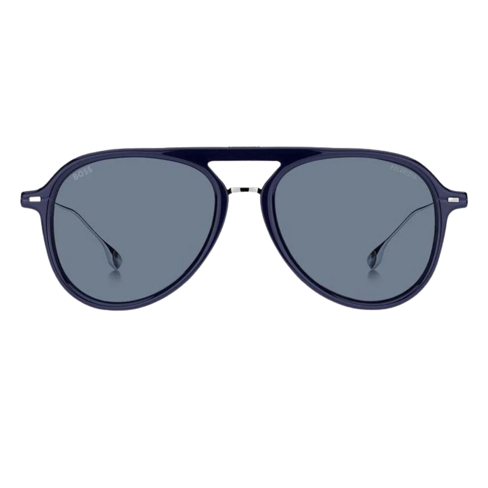New Hugo Boss Men's (One Size, ) 1356 0Kb7 Z1 Sunglasses Blue