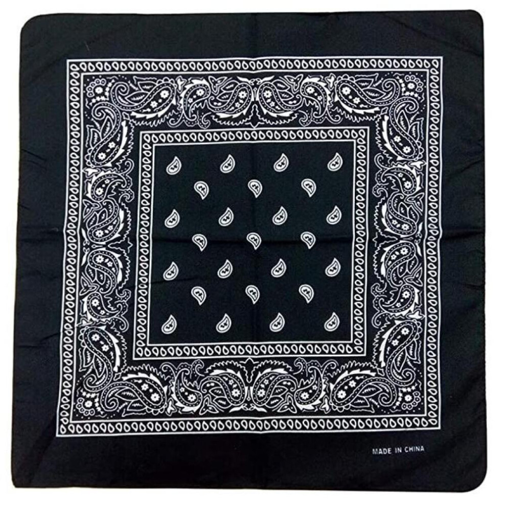 Paisley Bandana For All Seasons, Headband Necktie Wristband Face Mask Multifunctional Design With Adjustable Fit And Double Layer Protection, 9128293529389