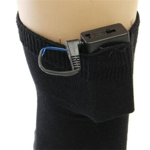 Θερμαινόμενες κάλτσες Cozy Feet Companion, αναβάθμιση υφάσματος και φόρτιση 2