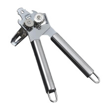 Deschizător de conserve sigur și igienic, mânere ergonomice pentru o prindere confortabilă, instrument manual din oțel inoxidabil cu