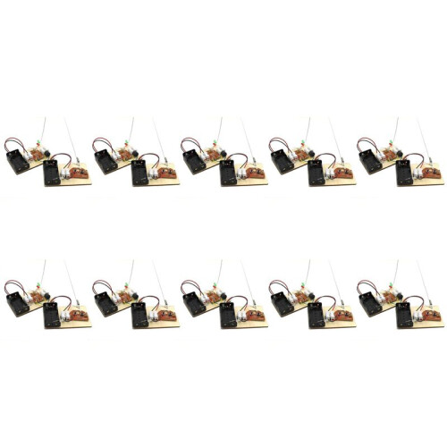 10X STEM Kits, Learn Morse Code, Build A Telegraph Machine, Electric Circuit Experiment, Electricity Kit(No Battery)