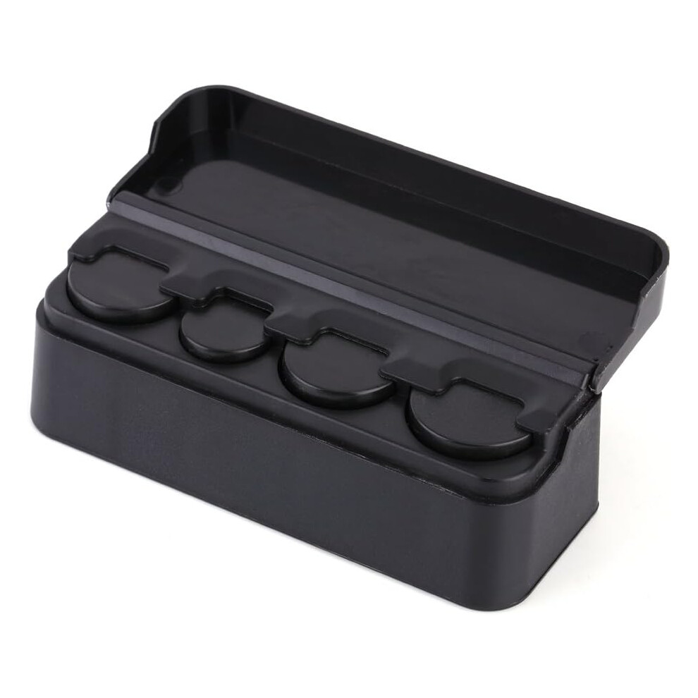 Car Coin Holder, Portable Mini Storage For Coins, Universal Organizer With Multi-Slot Storage, Durable Plastic Design, Convenient And Easy Access For 9128293569897